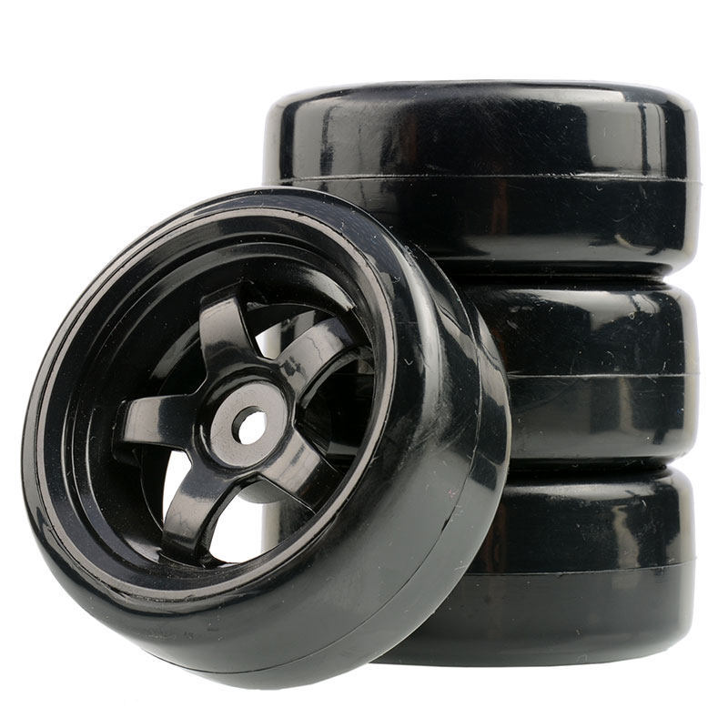 RC 1:10 Drift Car Hard Skin Tires 6030-6015 for HPI HSP Traxxas Sakura Tamiya Kyosho