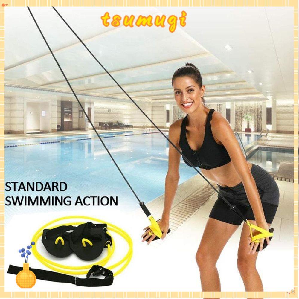 TSUMAGI 20-60LBS Dây kháng lực Dây kéo co giãn Tay tập thể dục Cánh tay bơi