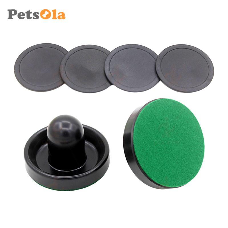 8 Miếng Air Hockey Pusher Air Hockey Pucks Air Hockey Paddle Để bàn Bộ phận khúc côn cầu không khí X