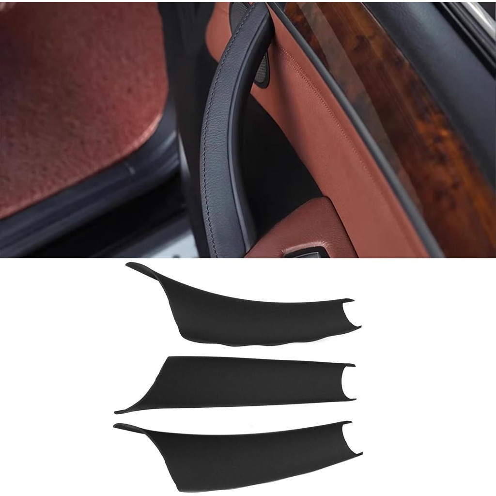 TTCR-II Tương thích với 2007-2013 Vỏ tay nắm cửa BMW X5 X6 2008-2014, 3 chiếc Tay nắm kéo cửa màu đe
