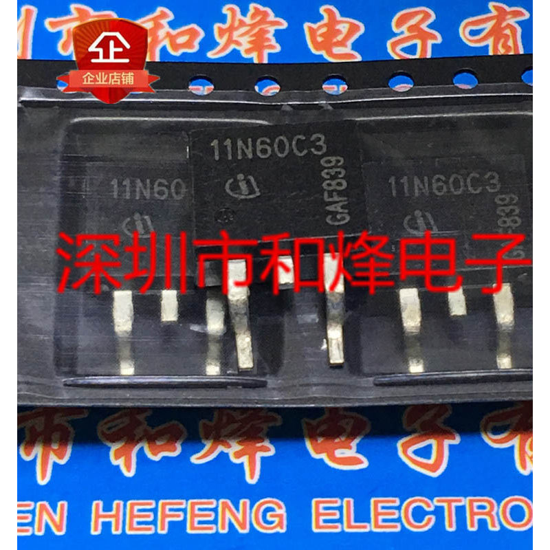 10 Mảnh 11N60C3 SPB11N60C3 TO-263 650V 11A Bộ ba đài phát thanh