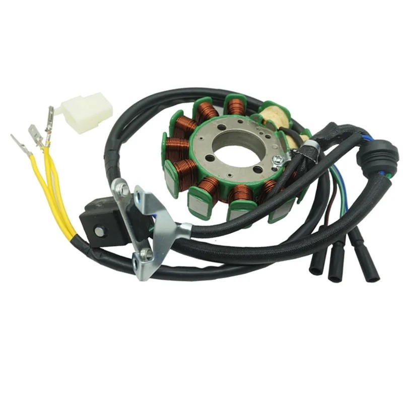Cuộn dây Magneto xe máy, Phụ tùng điện Stator xe máy TC200 TC 200 11 CUỘN 200CC