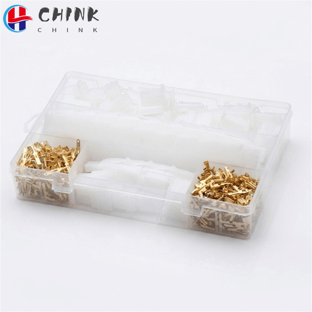 CHINK 580 Chiếc Pin Header Connector, Pin Count 2 3 4 6 9 Crimp Terminal Wire Connector Kit, Bộ kết 