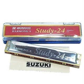 Kèn harmonica tremolo Suzuki Study 24 key C