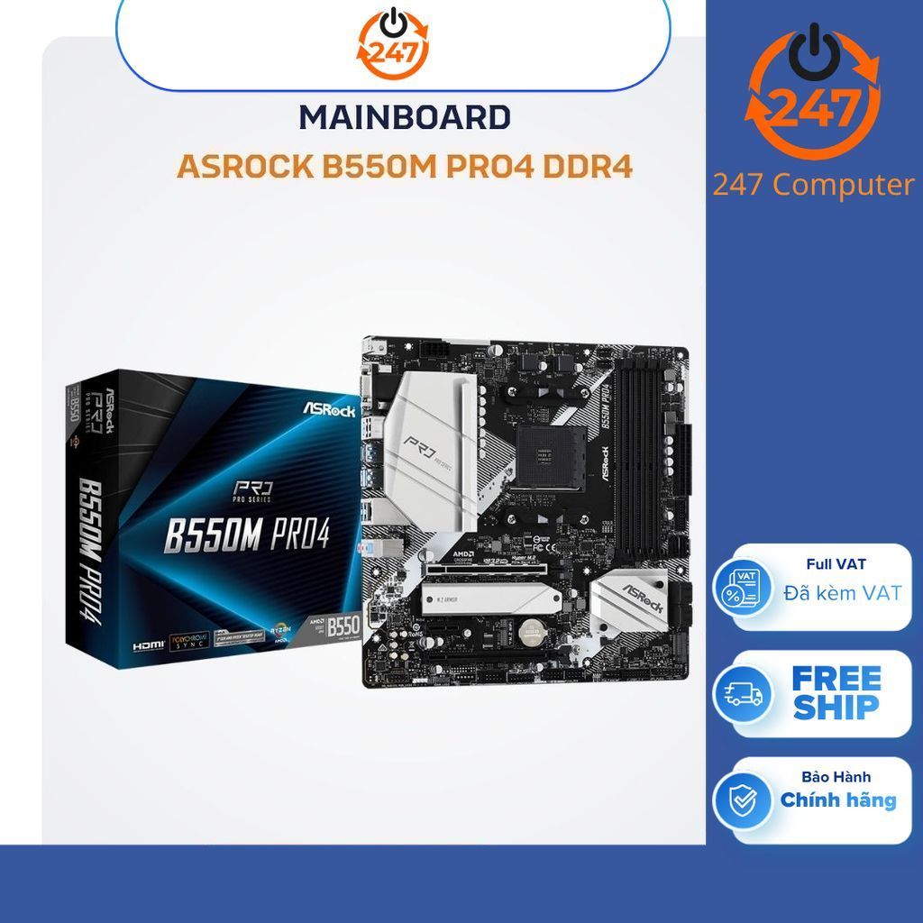 Mainboard ASRock B550M Pro4 DDR4