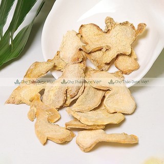 Gừng khô thái lát 100g, can khương, cay, thơm, làm trà gừng, xông hơi, tốt cho sức khỏe