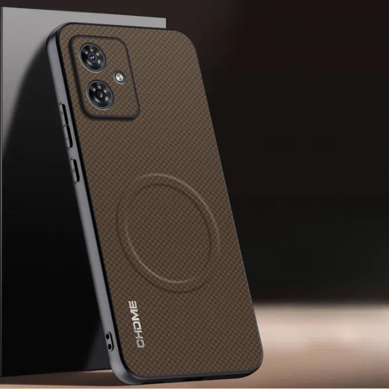 Sang Trọng Da PU Từ Tính Dành Cho Motorola Moto G14 Họa Tiết Ốp Lưng Silicon Bảo Vệ Điện Thoại Cho M