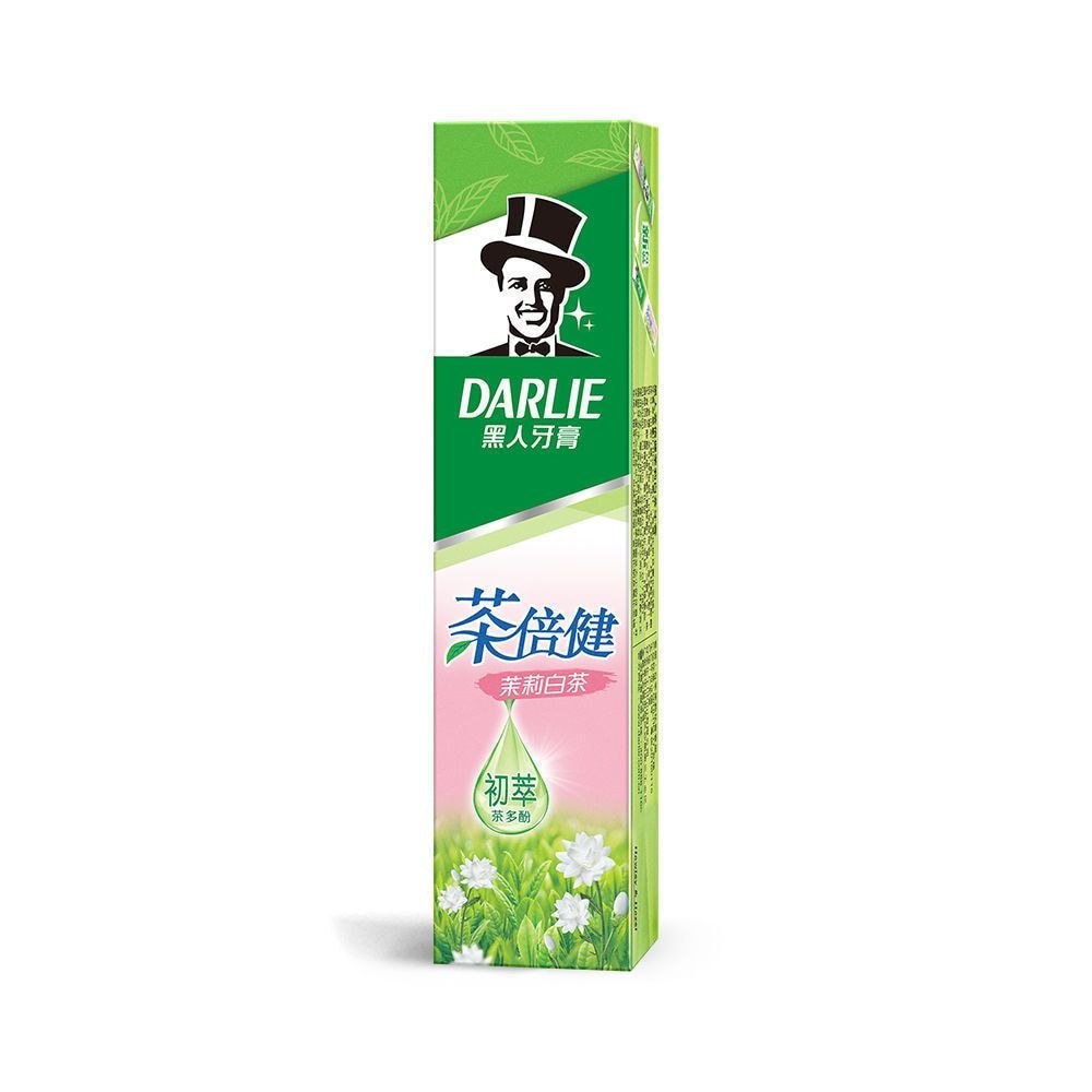 DARLIE DARLIE DARLIE Kem đánh răng đen nguyên bản Trà siêu trắng Beijian Hơi thở tươi Chăm sóc nướu 