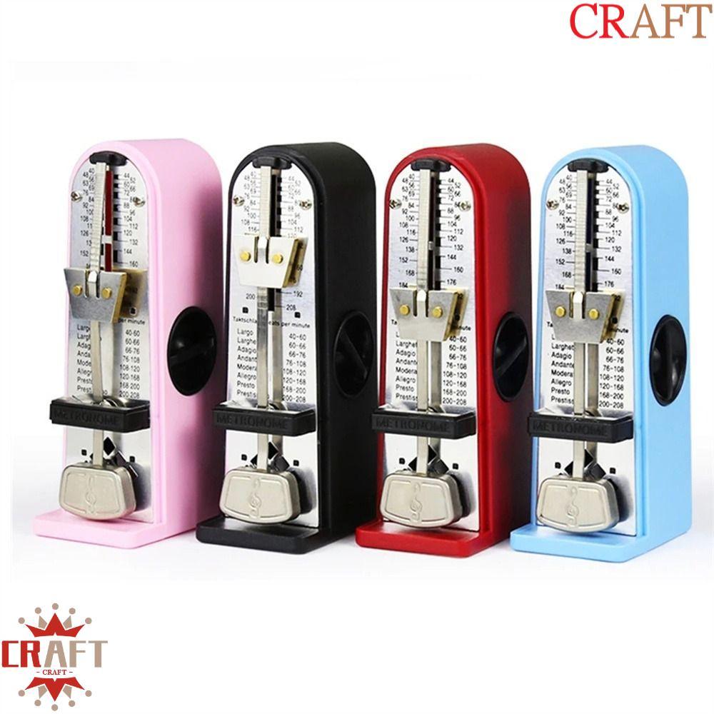 CRAFT Cơ Metronome, Âm Thanh Lớn Kim Loại Chuyển Động Piano Metronome, Đàn Guitar Phụ Kiện Nhạc Cụ C