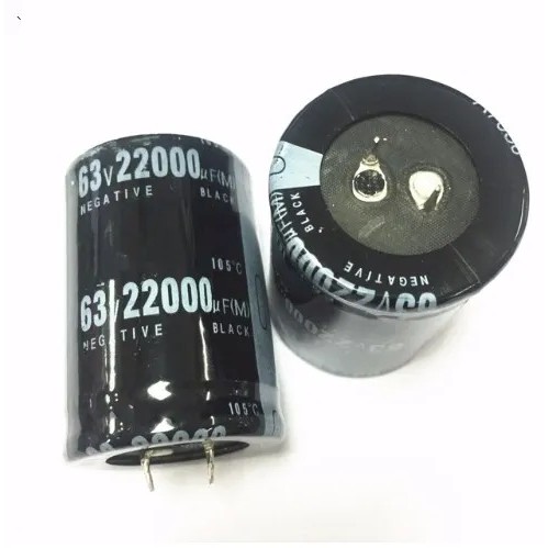 2 chiếc 63V22000uf 35x50mm Tụ điện phân xuyên tâm 22000uf 63V