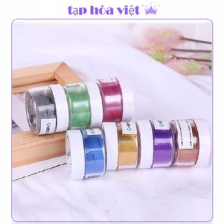 LỌ 5G BỘT THỔI NHŨ Trang Trí Bánh Kem Màu Bạc – Nhũ Kim Trang Trí Bánh, Fondant, Bánh Ngọt