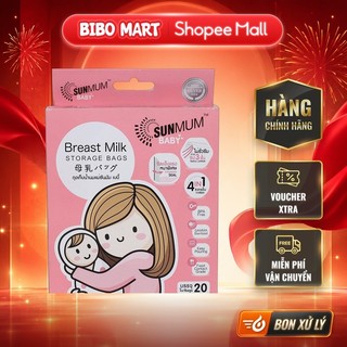 Túi trữ sữa mẹ Sunmum 250ml (20 chiếc/hộp) - Bibo Mart