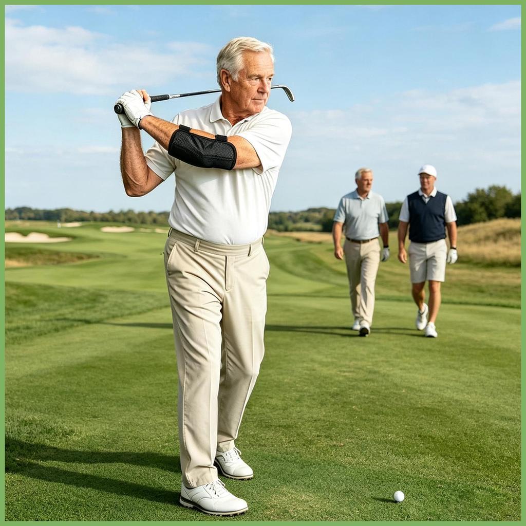 Golf Swing Elbow Trainer Thiết bị tập luyện chơi gôn thoáng khí Golf Swing Trainer Arm Band dành cho