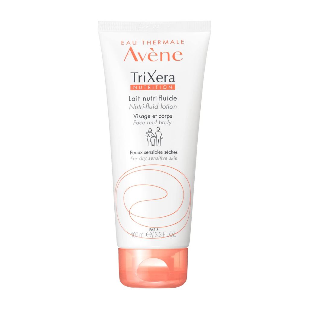 Avene Trixera NT Fluid Milk - Gentle Body Cream & Treatment for Delicate Skin | Available in 100mL, 