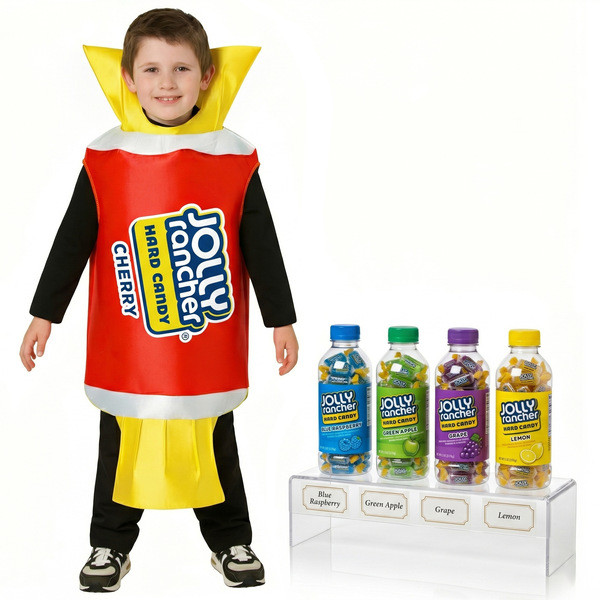 Jolly Rancher Kẹo Trang Phục Canada Trái Cây Kẹo Tạo Kiểu Trang Phục Ngày Trẻ Em Ngày Trẻ Em Thân Th