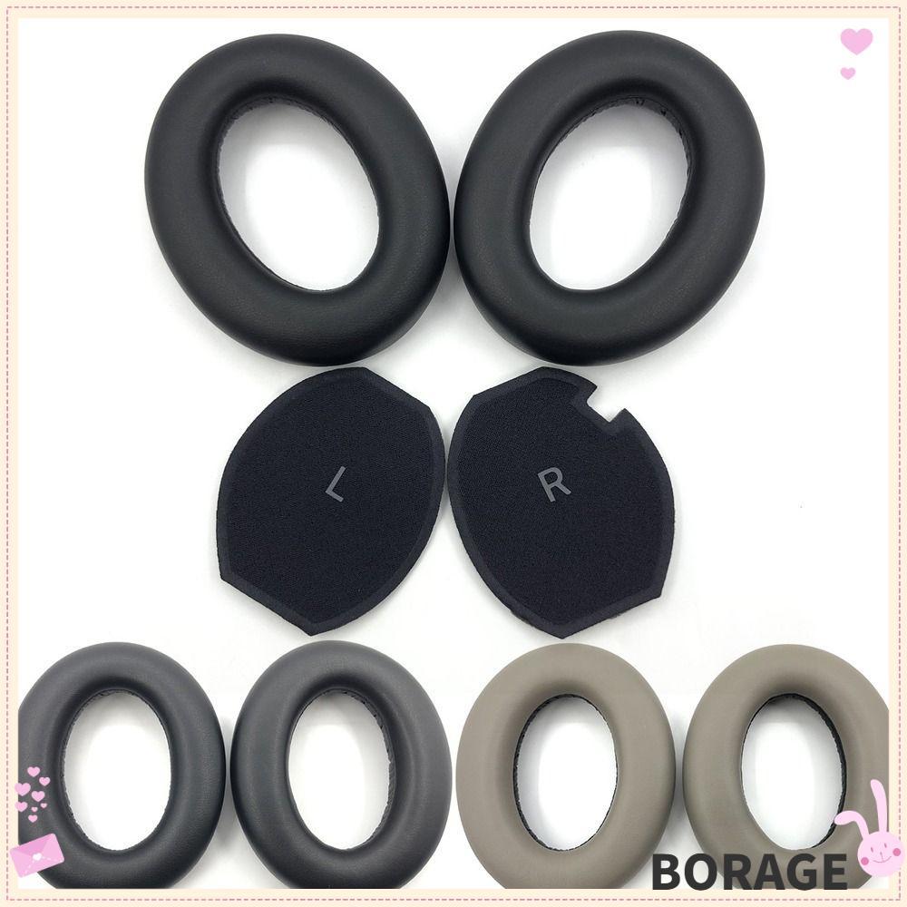 BORAG 2 Cái / 1 Cặp Tai Nghe Bìa Mềm Phụ Kiện Bọt Cho Sennheiser Momentum 4 Không Dây