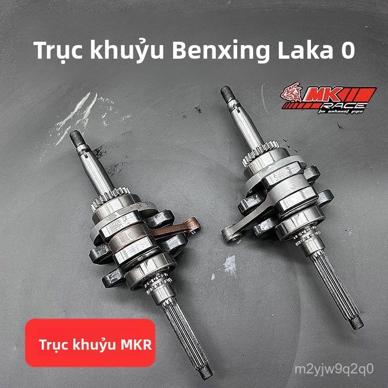 Trục khuỷu búa MK MKR 300 dên độ rèn cho Yamaha Cuxi Jog Quỷ Hỏa 100cc