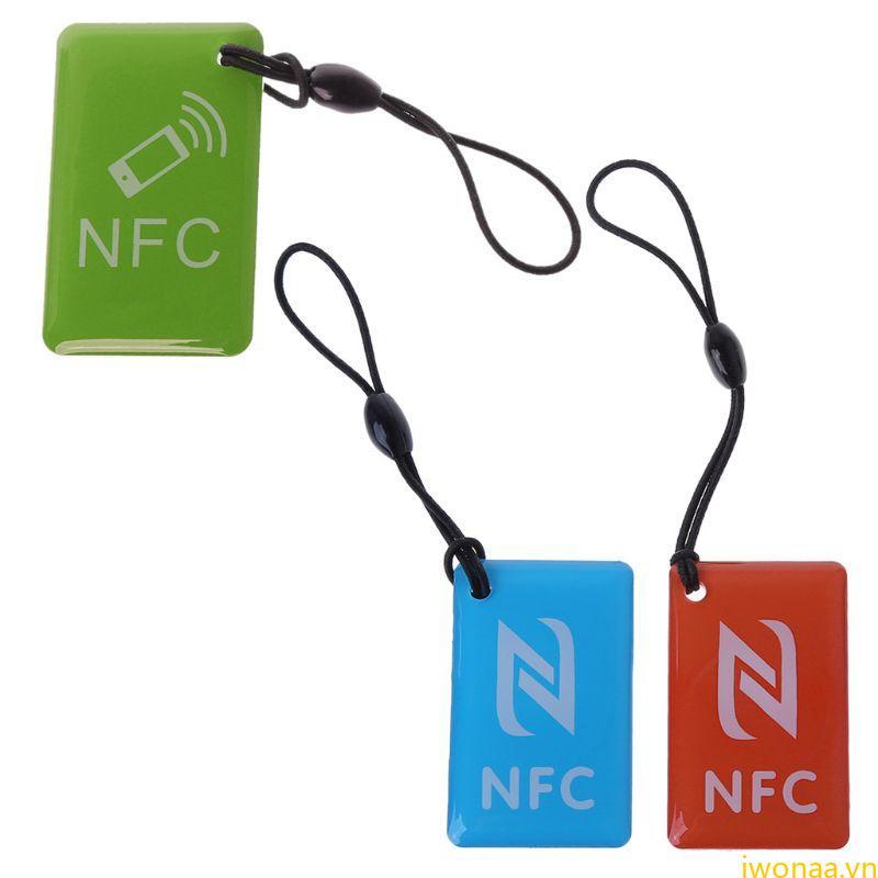 Thẻ nhãn IWO Ntag213 213 Thẻ NFC ID PVC 144 Byte Bộ nhớ cho điện thoại và thiết bị NFC nhỏ Thẻ nhãn 