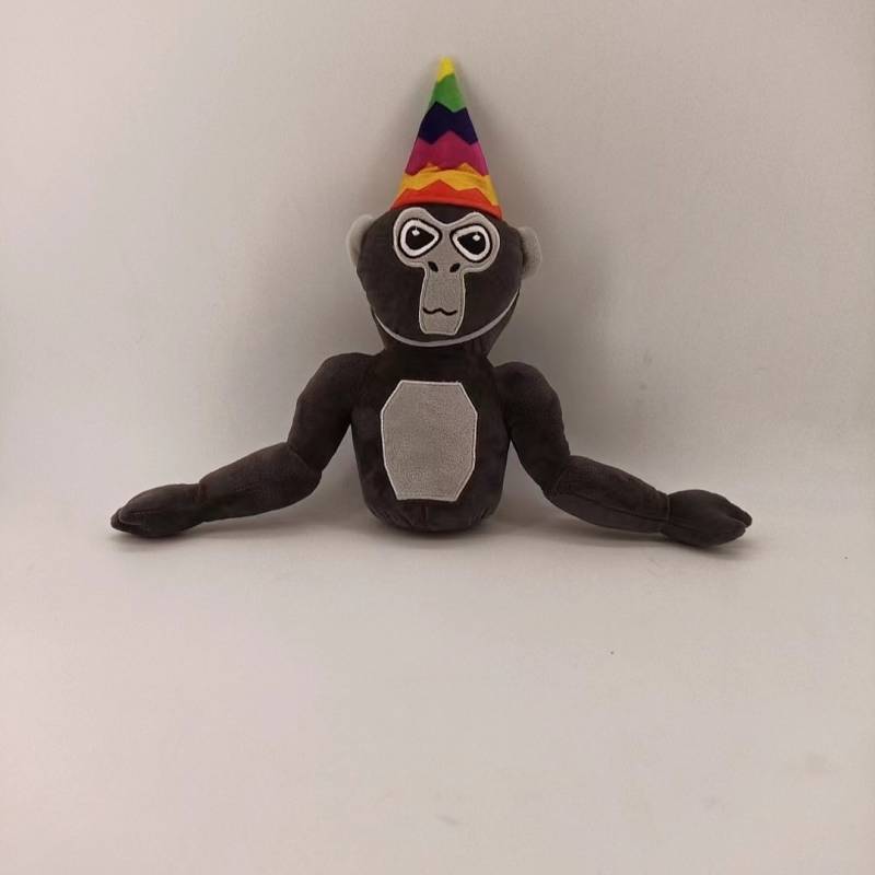 New Gorilla Tag Monke Long Arm Gorilla Doll Holiday Gift Plush Toy TcUA
