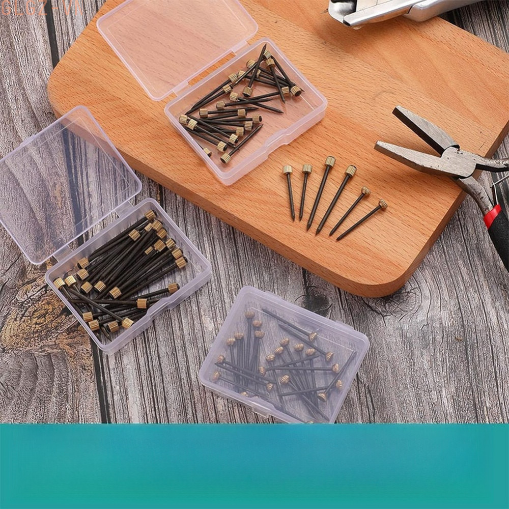 Square Brass Cap Nails Dual-layer Metal Construction For Picture Frames