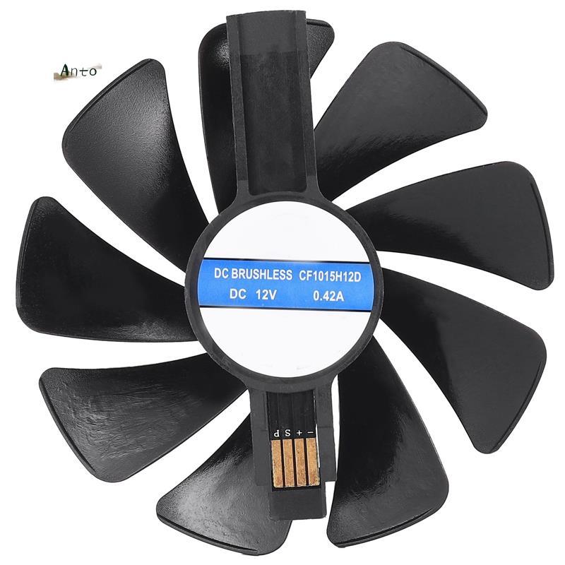 Quạt làm mát thẻ Video 95Mm CF1015H12D DC12V Thay thế cho Sapphire NITRO RX480 8G RX 470 4G GDDR5 RX