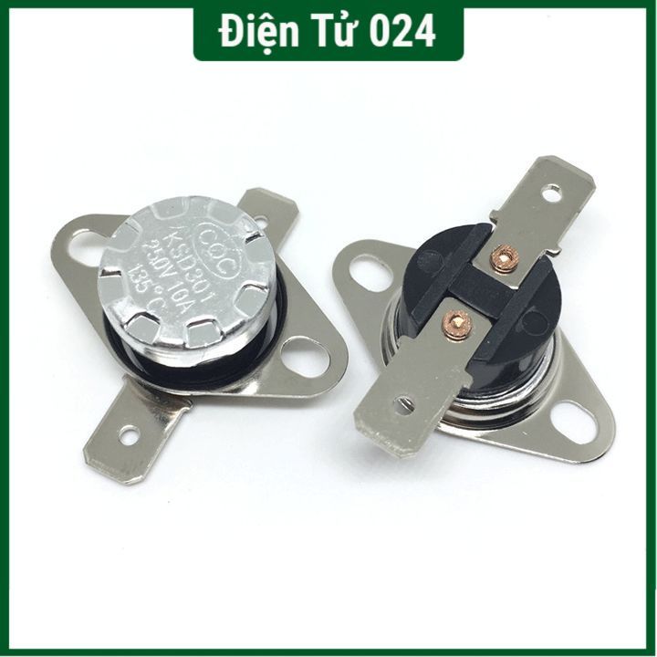 Relay Nhiệt KSD301(250V-10A) từ 60°C - 185°C
