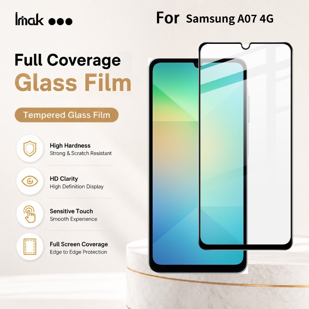 Kính Cường Lực Cho Samsung Galaxy A07 Galaxy A06 Galaxy F06 Galaxy M06 9H độ cứng Chống dầu FM0003