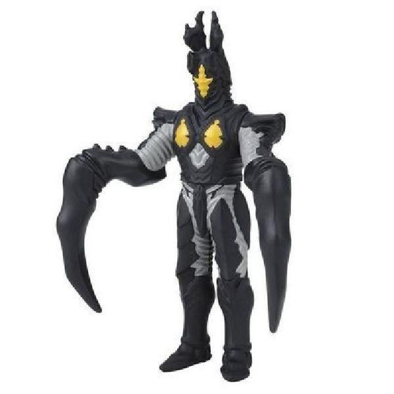 [Đồ chơi] Super Zhitton Dead Sickle Monster Soft Rubber Toy Model Ultraman Doll Doll Chiều cao 13cm
