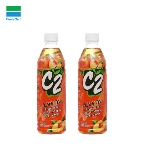 Combo 2 Hồng Trà C2 Vị Đào 455Ml