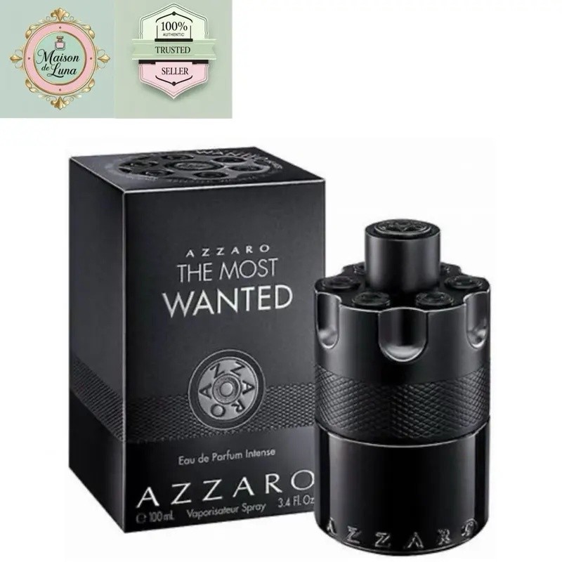 Azzaro The Most Wanted EDP Intense 100ml dành cho nam (Máy thử có nắp / Bao bì bán lẻ)