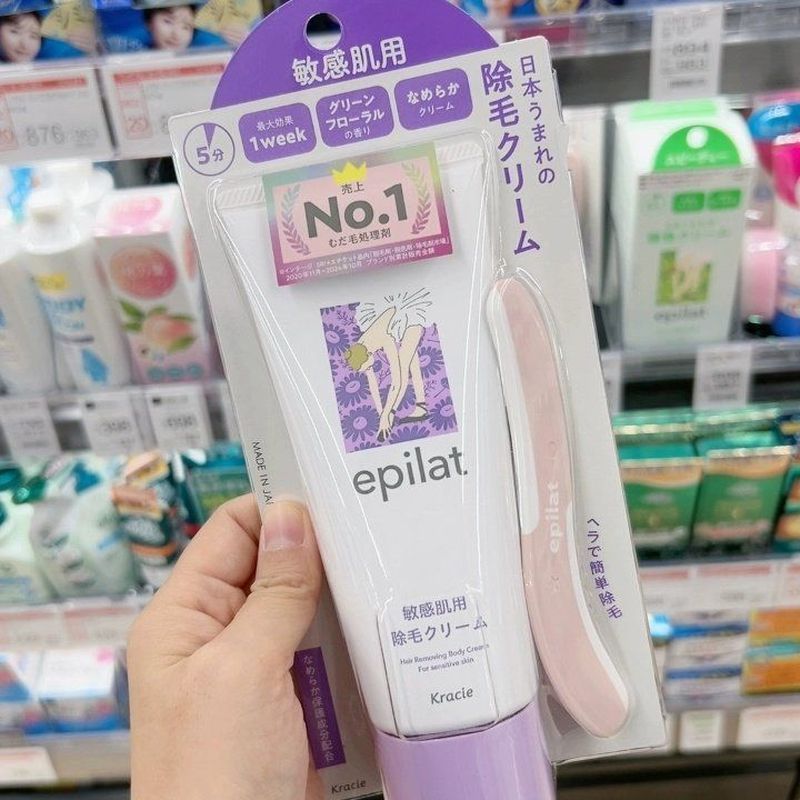 Nhật Bản Local Kanebo Kanebo Skin Beauty Essence Epilat Hair Removal Cream Nách Body Leg Hair Gentle