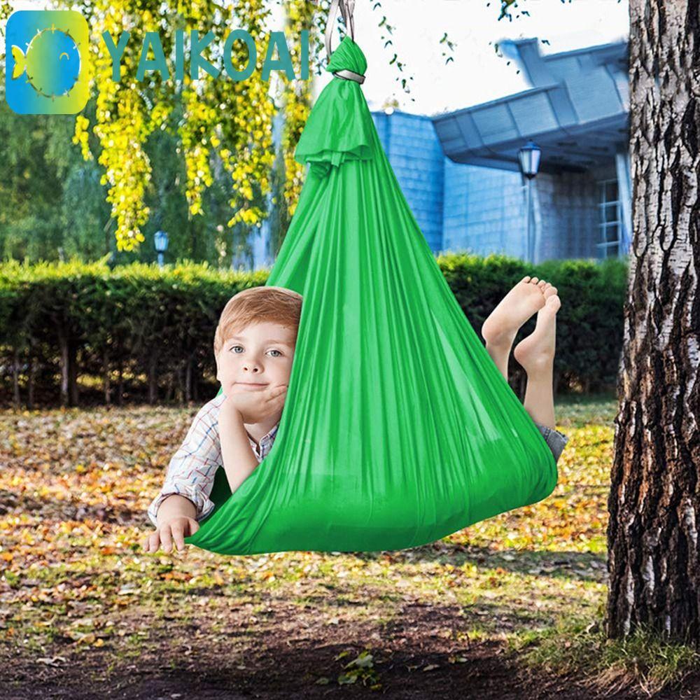 GLENES Trẻ Em Võng Trên Không, Đồ Dùng Pilate Có Thể Điều Chỉnh Dụng Cụ Tập Yoga, Cảm Giác Nhiều Màu