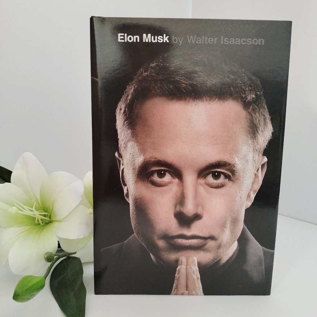 Phiên bản tiếng Anh Bìa cứng Musk Tự truyện Elon Musk Elon Musk Tesla Space X Tiểu sử