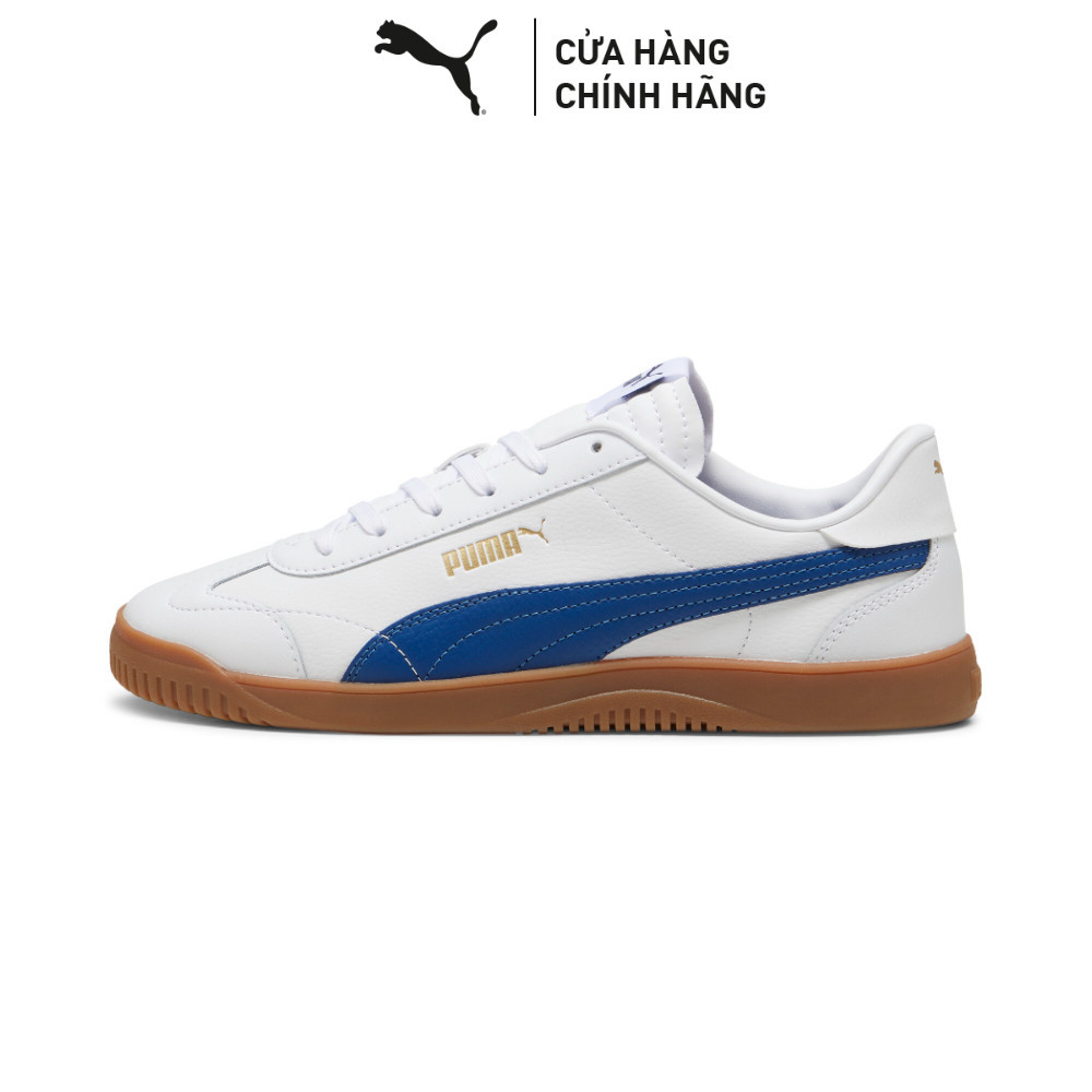 Giày Thể Thao PUMA Unisex Club 5v5 White-Clyde Royal-Gold Màu Trắng