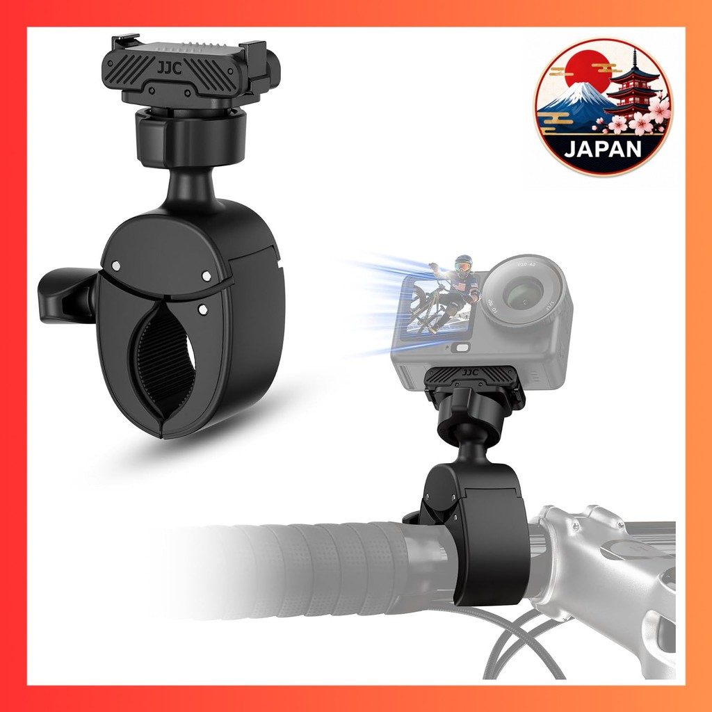 ［Directly from Japan］JJC Bicycle Handle Holder Compatible with DJI Osmo Action 6 Osmo Nano Camera Ho