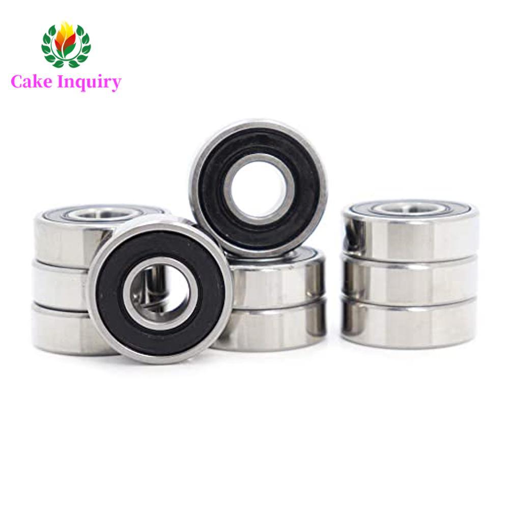 Vòng bi SAHRAI Rãnh sâu Thu nhỏ Vòng bi chất lượng cao 6000RS 10X26X8mm Niêm phong cao su 6000-2RS