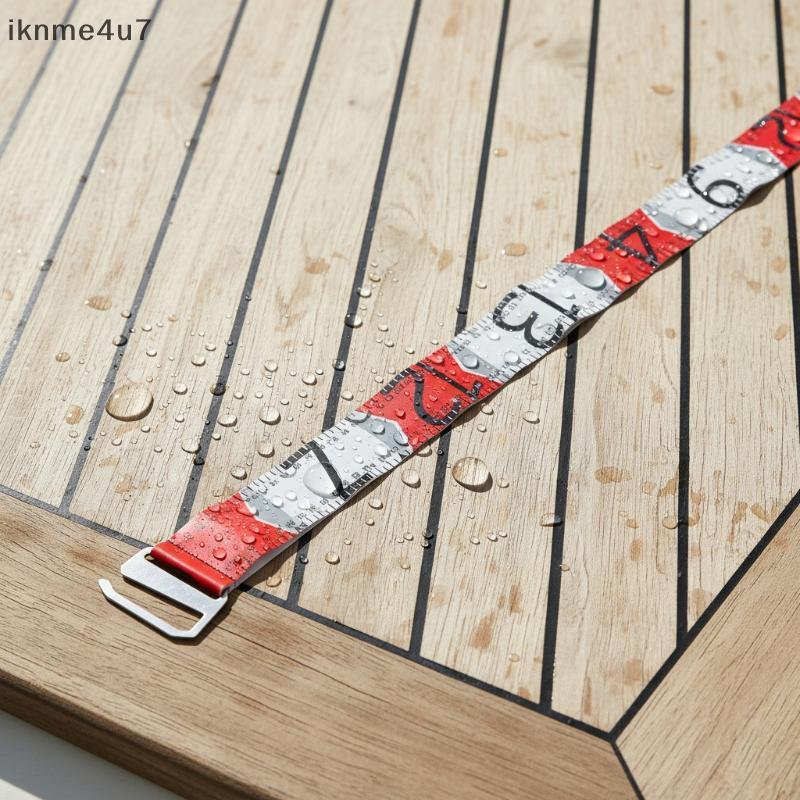 Thước dây câu di động 3 màu | Thước cá 140cm / 55in có cân cm & Inch cho mọi điều kiện câu cá