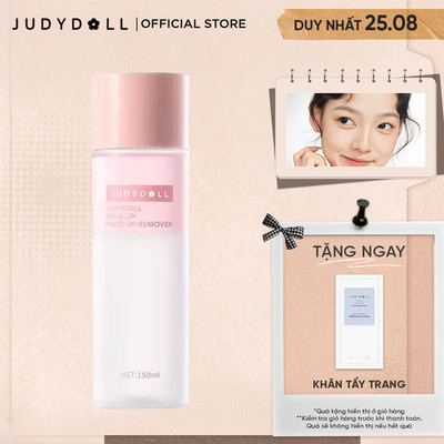 Nước Tẩy Trang Mắt Môi JUDYDOLL Eye & Lip Makeup Remover 150ml