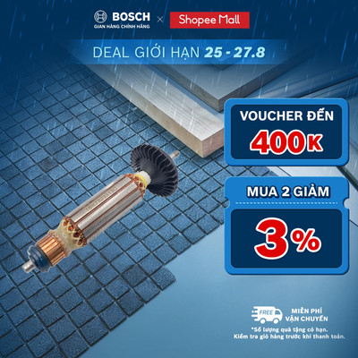 Rotor phụ tùng máy Bosch chất lượng chuẩn Đức