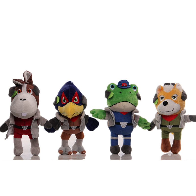 STAR FOX Interstellar Firefox Game Series FOX Thỏ Ếch Động Vật Sang Trọng Đồ Chơi Búp Bê
