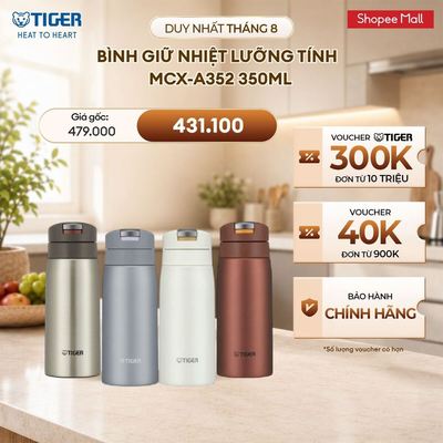 Bình giữ nhiệt lưỡng tính Tiger MCX-A352 dung tích 350ml