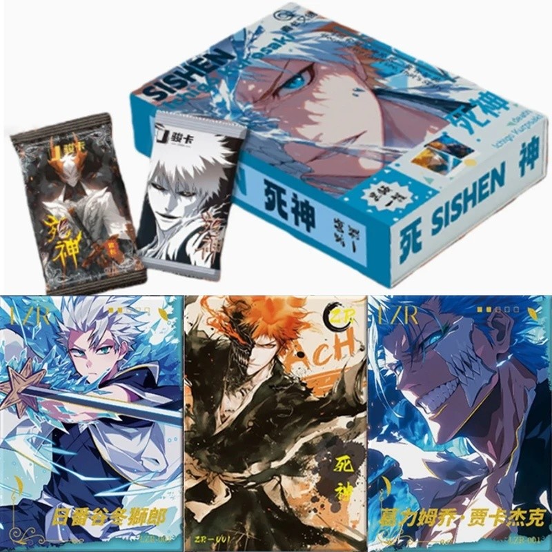 Mới Bleach Card Ultimate Battle Millennium Blood War Limited Hiếm Nhiều Màu Sắc 3D Flash Card Trò Ch