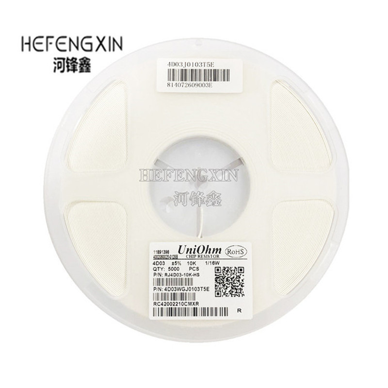 0603*4 Điện trở SMD 8P4R 5% 4D03 27K 33K 36K 39K