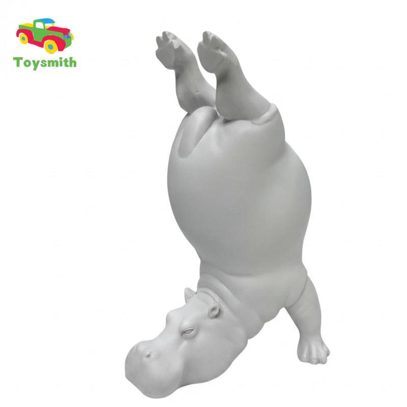 Tượng Hippo Nhựa Trang Trí Matte Hippo Trang Trí Màn Hình Trang Trí Cho Phòng Khách