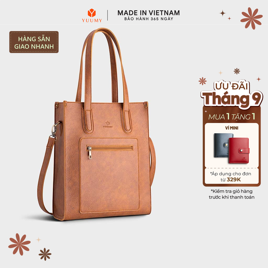 Túi Yuumy (Thời trang nữ tote - Túi xách da YTX18) Bagsmart