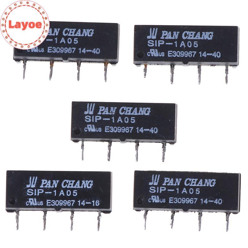 Layoe 5 Cái 4pin 5v rơle sip-1a05 sậy chuyển đổi rơle cho chảo chang rơle TH
