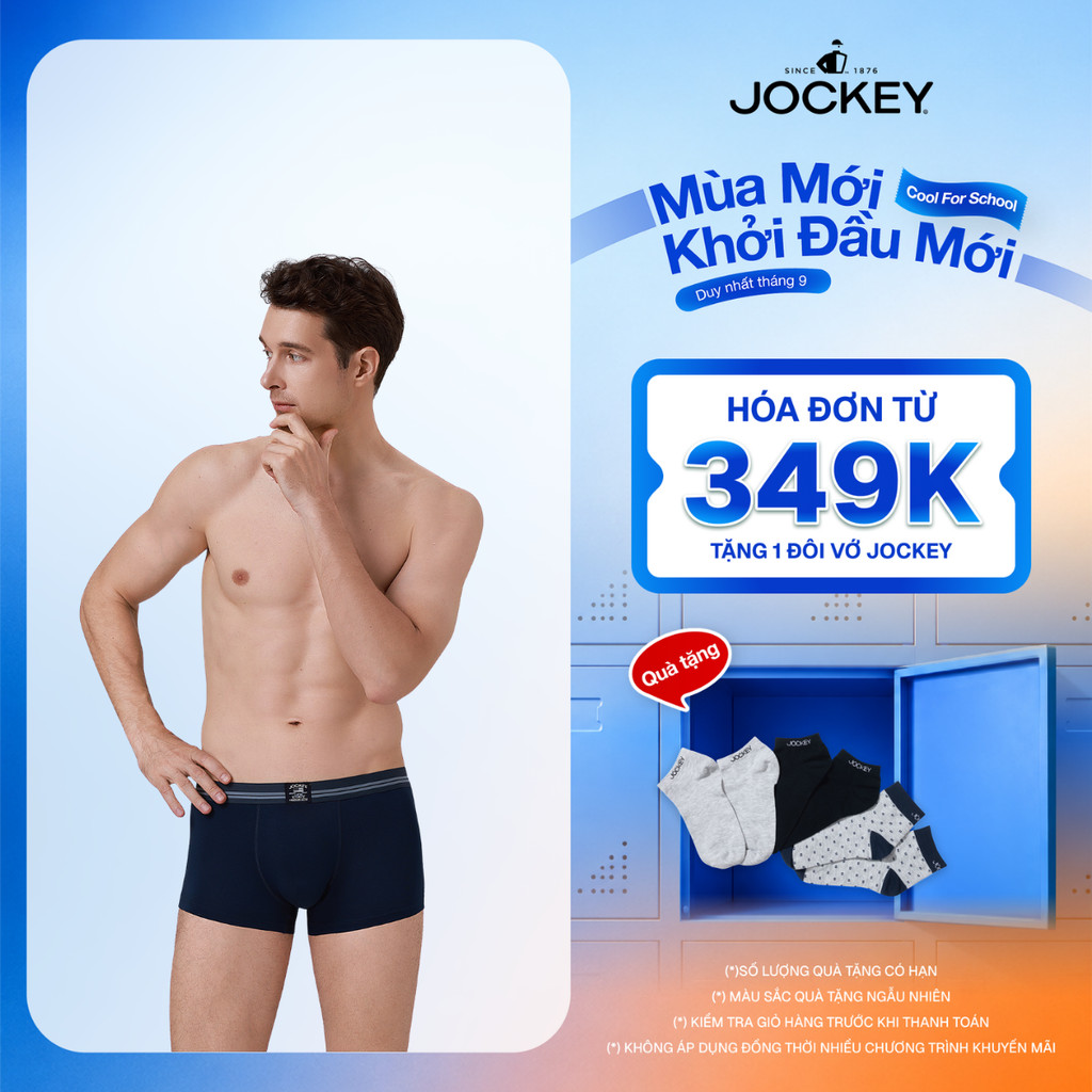 Quần lót modal nam Jockey dáng trunk - J0062