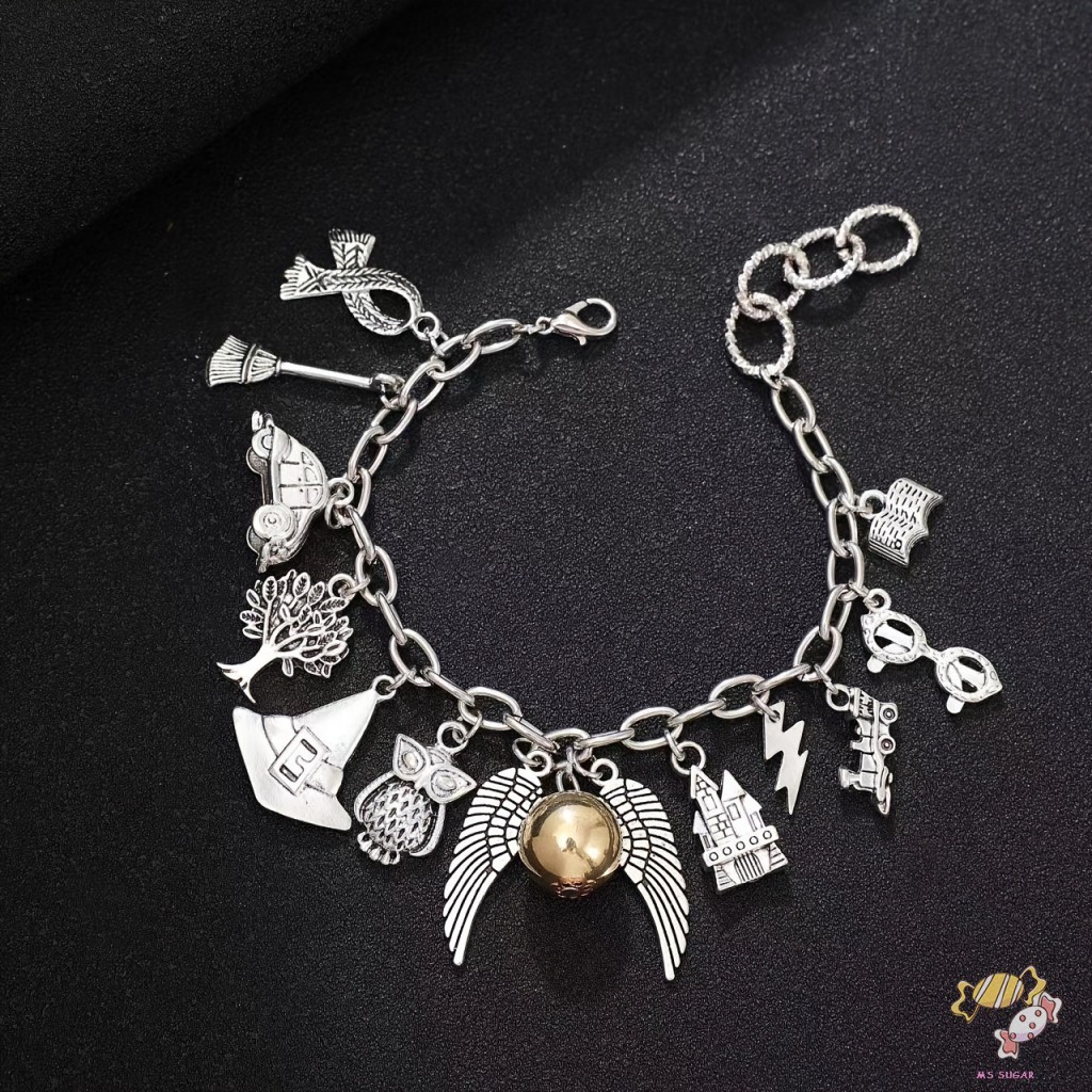 Bộ vòng tay vòng cổ Harry Golden Snitch - Bảo bối