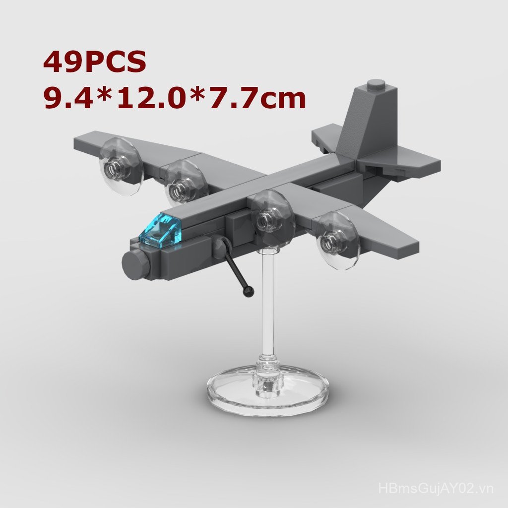 Sản phẩm mới AC-130 Hercules Vận Chuyển Máy Bay Tấn Công Không Khí Gunship Khối Xây Dựng MOC Máy Bay