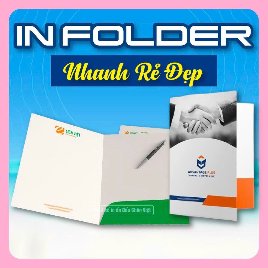 In 500 Folder Logo Công Ty In Theo Yêu Cầu, Bìa Hồ Sơ, In Bìa Kẹp Tài Liệu Công Ty, Folder Báo Cáo